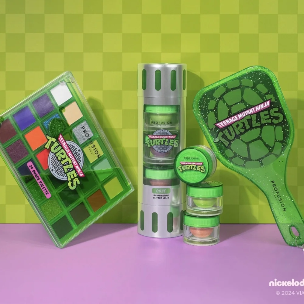 Teenage Mutant Ninja Turtles Ooze Illuminating Glitter Jelly 3pc Highlighter